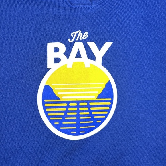 Fanatics The Bay Golden State Warriors NBA Basketball Hooded Pullover - Picture 2 of 5